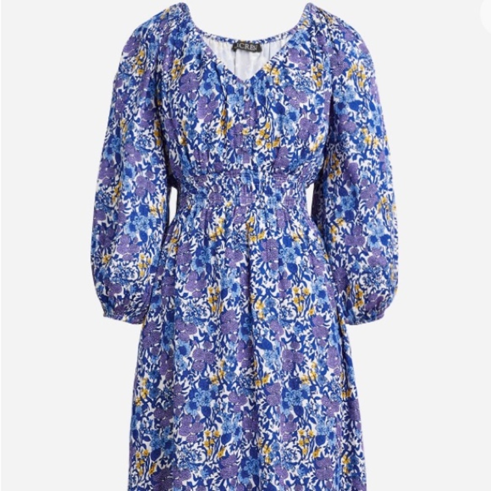 NWOT! $188 V neck Fete floral print midi dress!